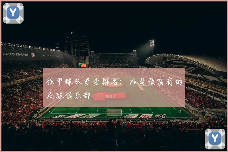 德甲球队资金排名：谁是最富有的足球俱乐部